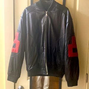 Leather 8ball jacket